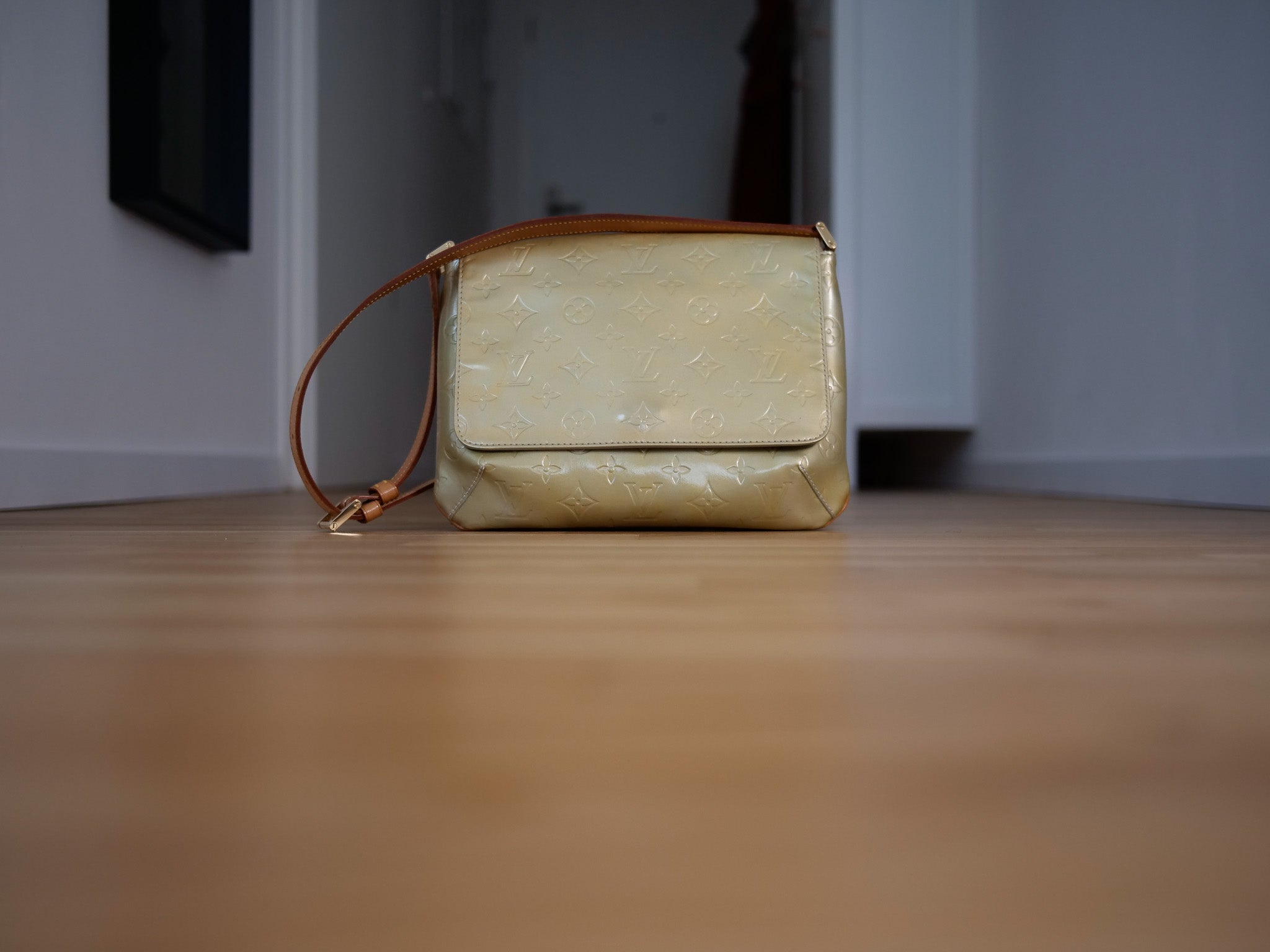 Vintage Louis Vuitton Monogram Vernis Thompson Bag