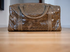 Fend Zucca Pattern Boston Bag