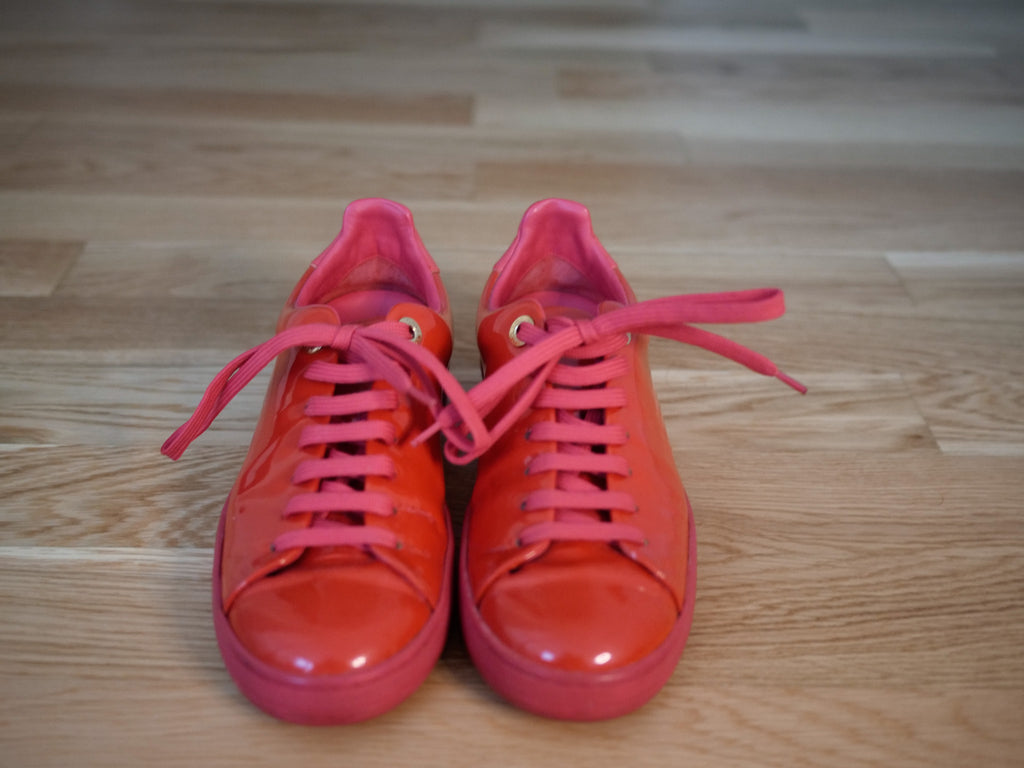 Louis Vuitton Vintage Red Sneakers
