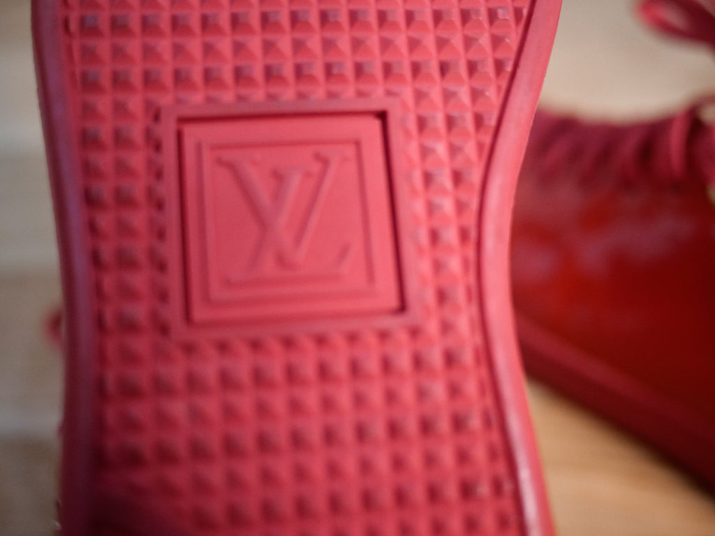 Louis Vuitton Vintage Red Sneakers