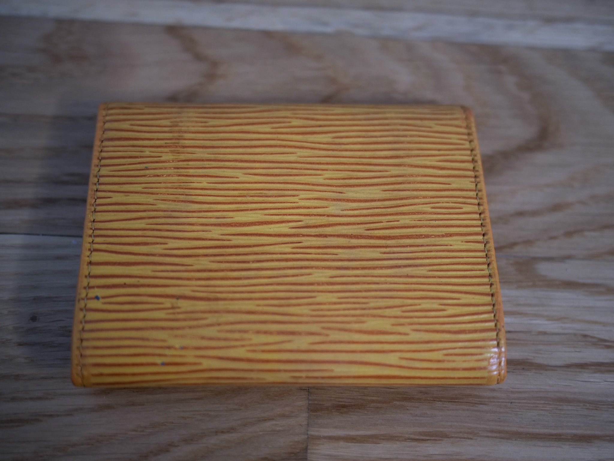 Louis Vuitton Vintage Epi Leather Card Holder