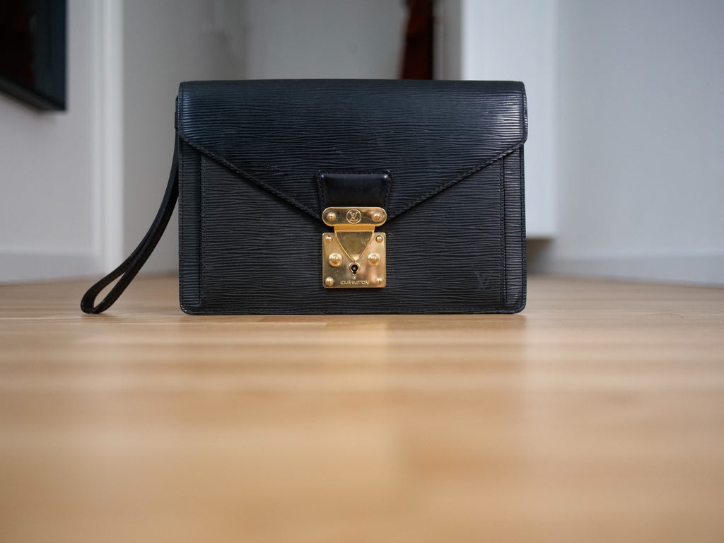 Louis Vuitton Vintage Epi Leather Clutch