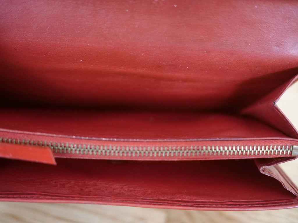 Louis Vuitton Red Epi Leather Wallet